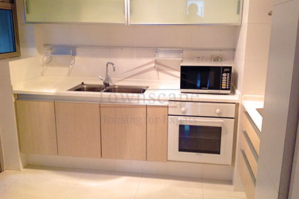 Kitchen Beautiful and modern 3BR apartment in 8 Park Avenue