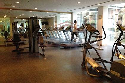 Gym Beautiful and modern 3BR apartment in 8 Park Avenue