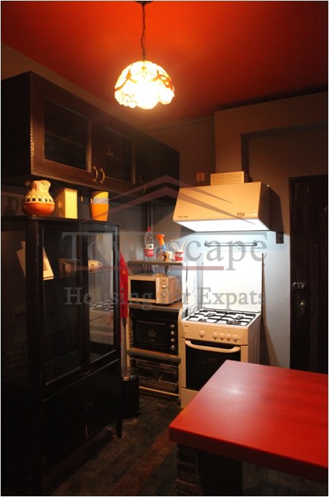 terrace apartment shanghai Cozy old apartment with roof terrace for rent in freach concession