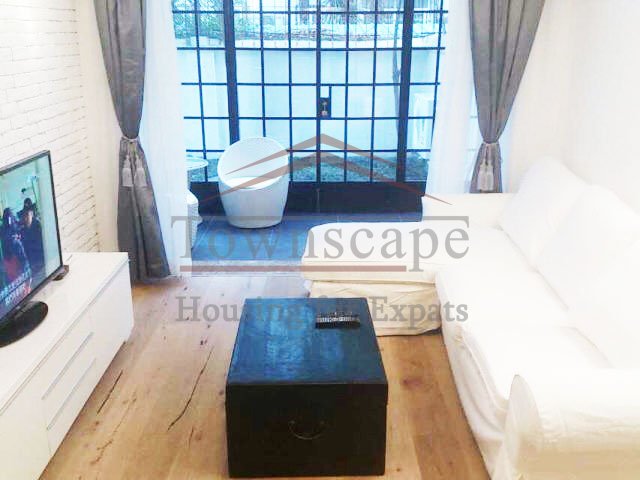 modern apartments rentals shanghai Beautiful apartment with terrace for rent in the middle of Shanghai