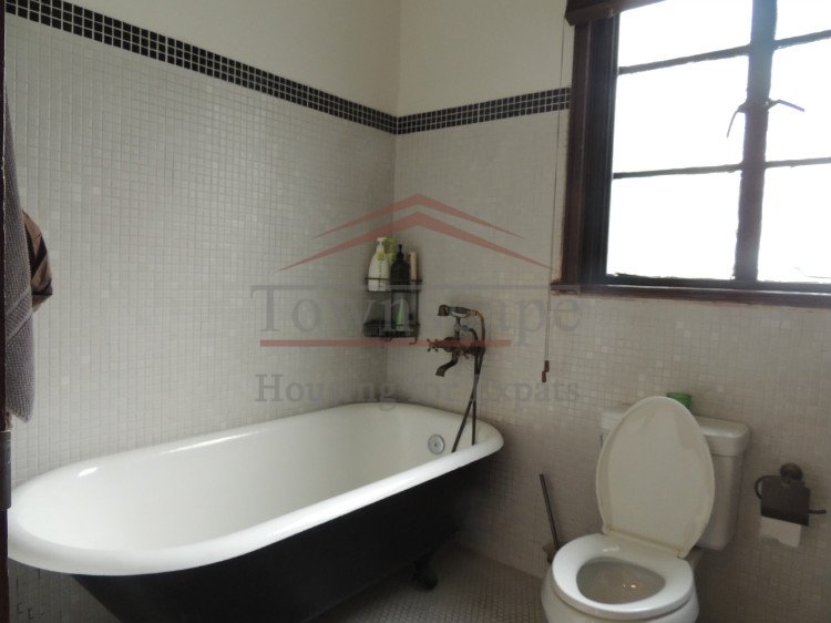 Shanghai rent Stunning 3 BR Lane House L10 Former Colonial area w/ Terrace