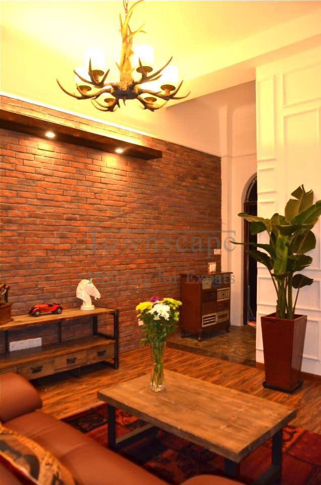 rent apartment shanghai Exclusive 1 BR Apartment with garden in French Concession