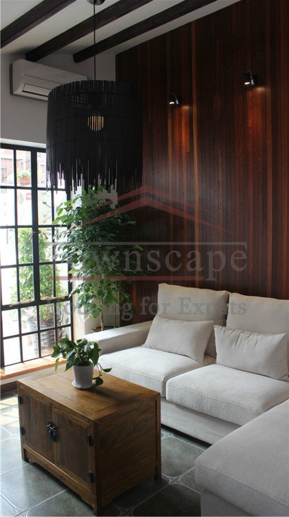 rent apartment shanghai Excellent Lane House w/ Garden&Floor heating Metro Line 1