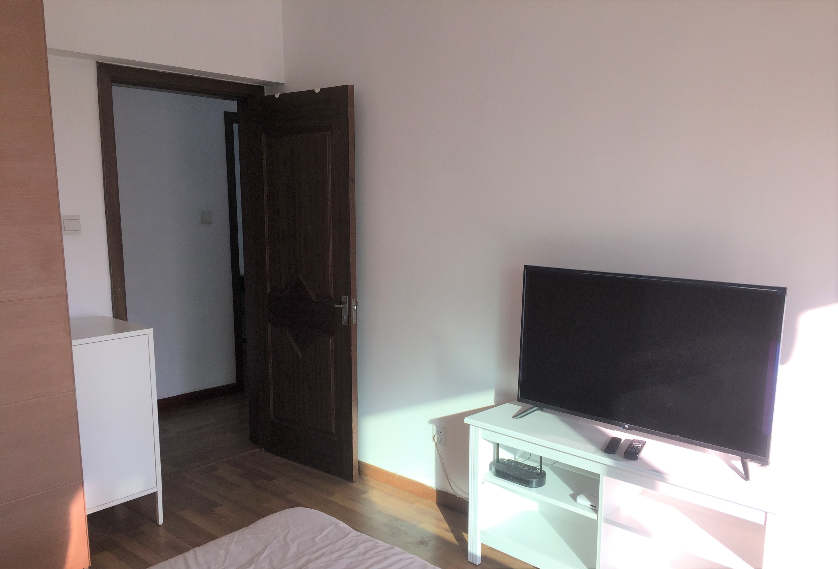 bright bedroom Great Value 2BR Top of City Apt for Rent in Shanghai Jing’an Near LN 2/12/13