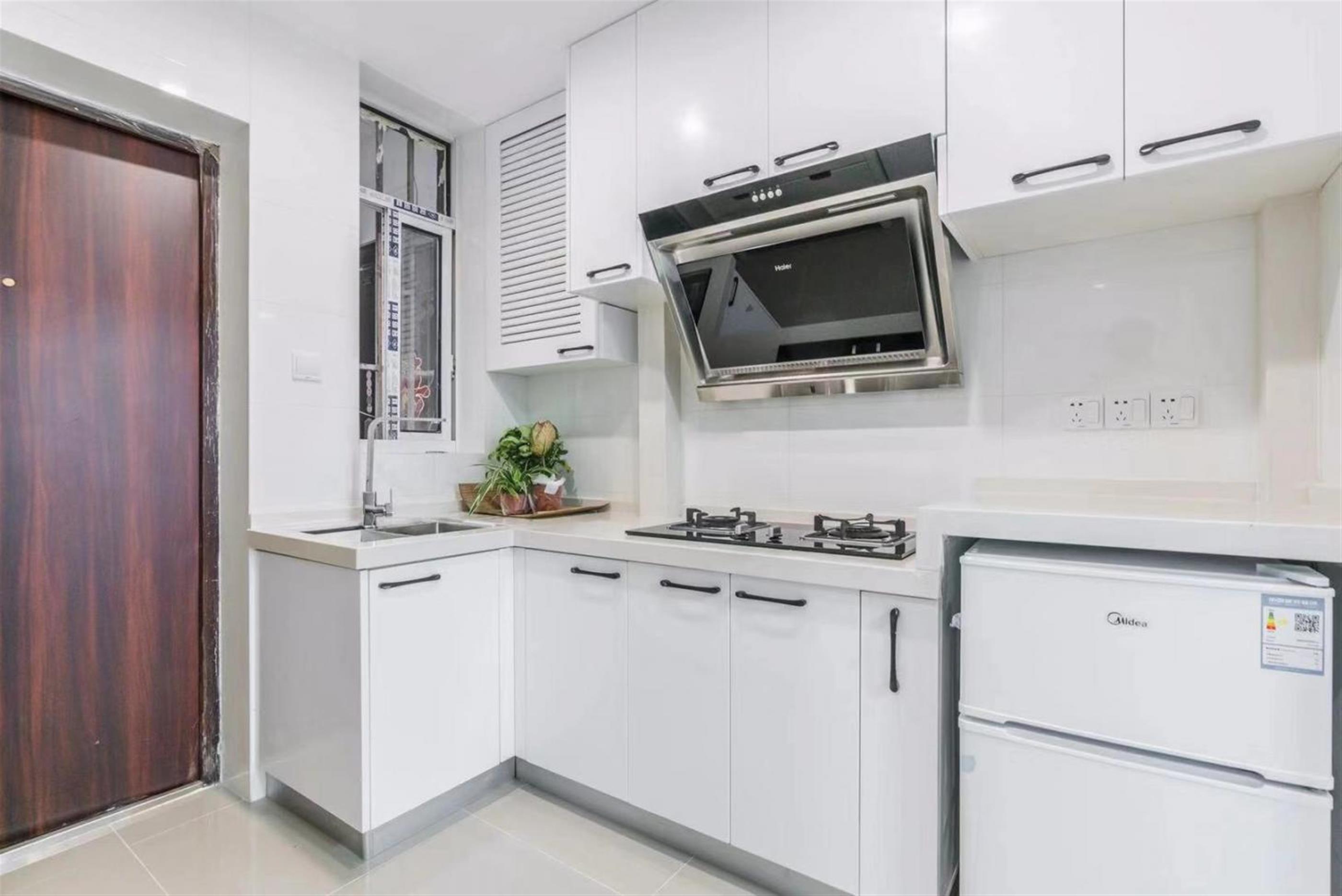 new kitchen Renovated Bright Spacious 1BR Walk-up Apt Nr LN 3/4 for Rent in Shanghai