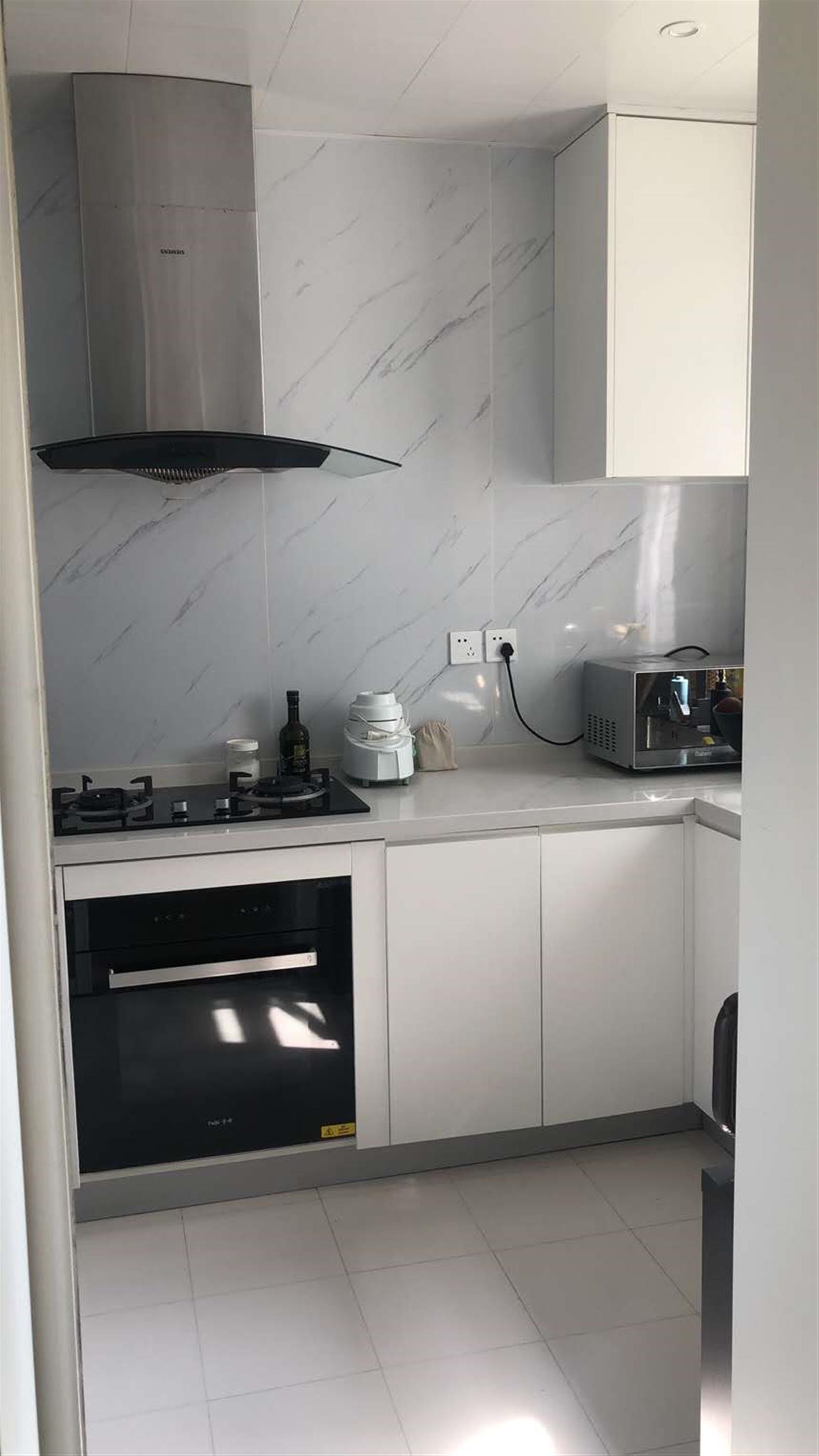 new kitchen Convenient Newly-Renovated 2BR FFC Xinghua Rd Apt Nr LN 10/11 for Rent in Shanghai
