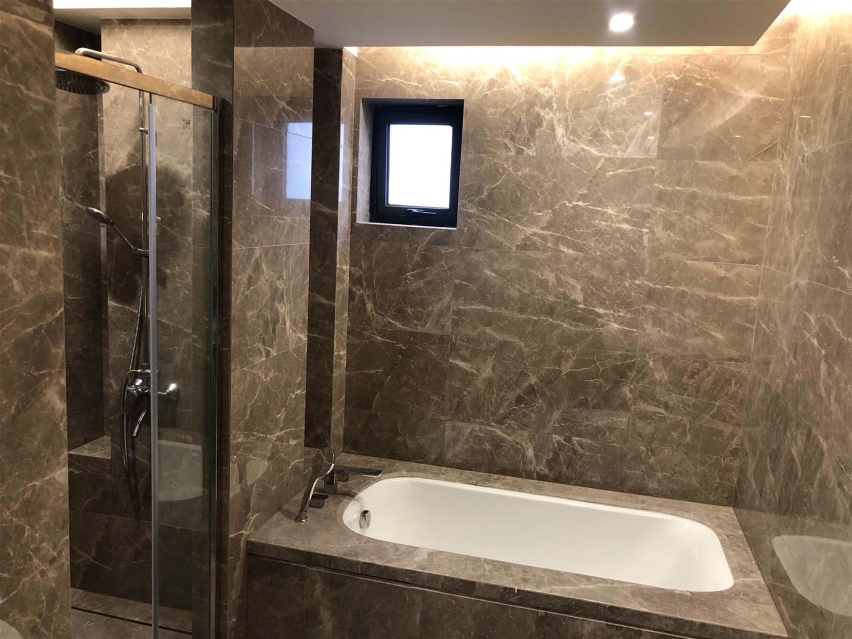 bathtub New Spacious Convenient 3BR Gubei Apartment nr LN 2/15 for Rent in Shanghai