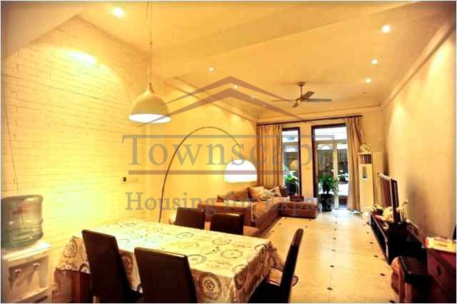 Exclusive designer lane house to rent on Huaihai Road, French