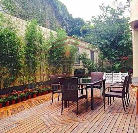 Private Terrace and Garden apartment in French Concession