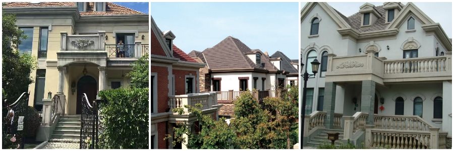 Green Hills Villas in Green City, Shanghai