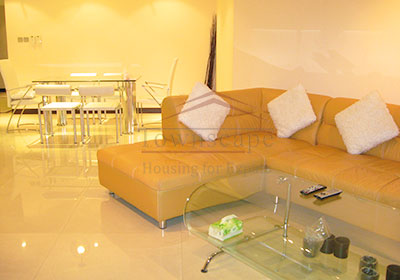 Living Room 4BR luxury apartment stunning Huangpu River view