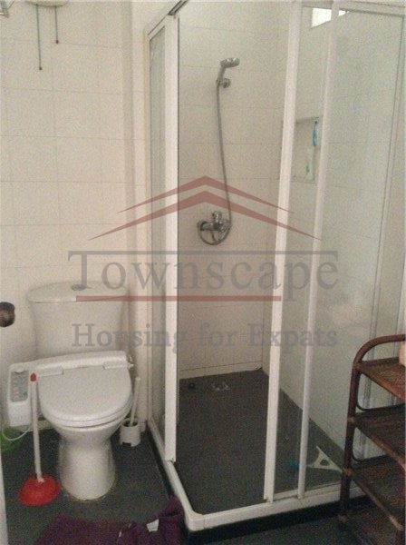 bathroom old 2BR apt on Hengshan rd, French Concession