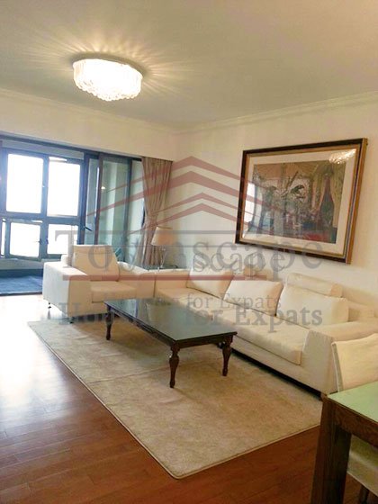 Living Room Luxurious modern 2BR apt with balcony