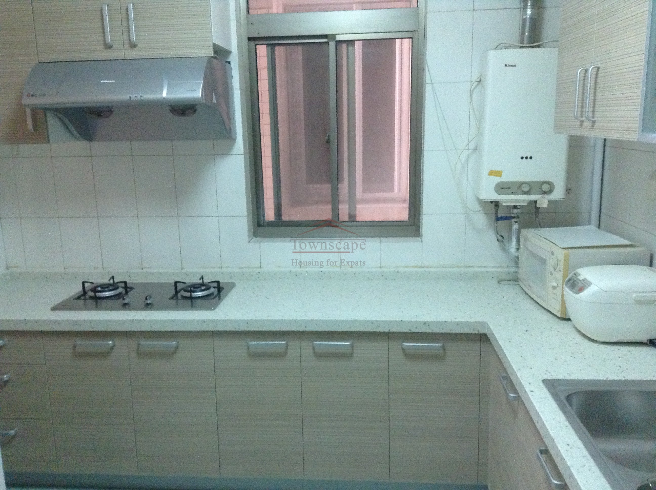 kitchen1 2BR apat in Madarine City, Gubei