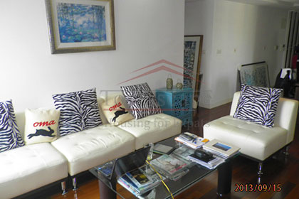 Living Room Large 2BR apt with balcony in Ladoll International City