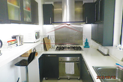 Kitchen Large 2BR apt with balcony in Ladoll International City