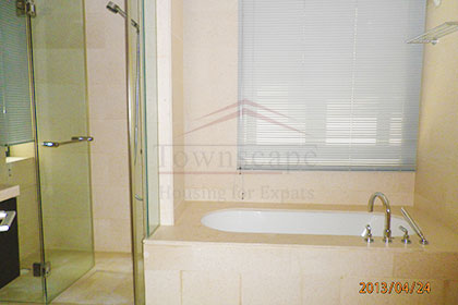 Bathroom Bright and modern 3BR apt in Lanting Apartment