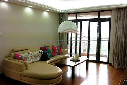  Beautiful Gubei apartment with 3BR and balcony