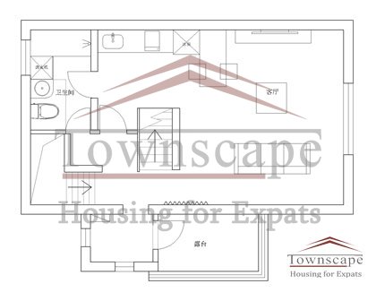 Plan Beautiful Apartment 2 Levels 90 sqm