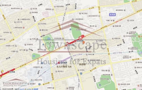 Map Modern luxurious apartment