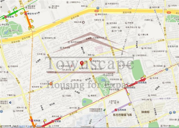 Map Stylish warm apartment Jing