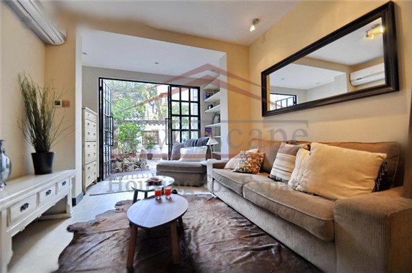  an apartment with garden near Hua Shan Green Land in French Concession