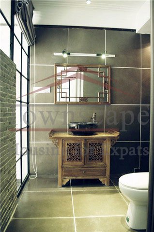 Bathroom Lane house with terrace French Concession 3 BR