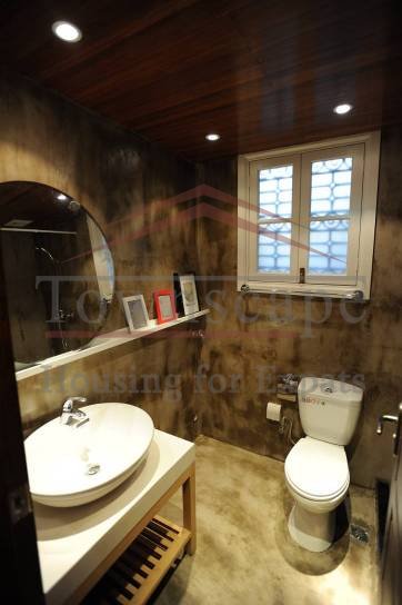 Bathroom Lane House studio with attic French Concession 1BR