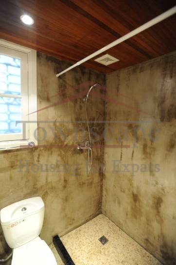 Bathroom Lane House studio with attic French Concession 1BR
