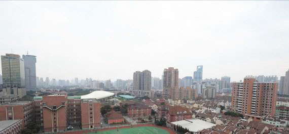 View form balcony Big Ming Yuan French Concession New apartment