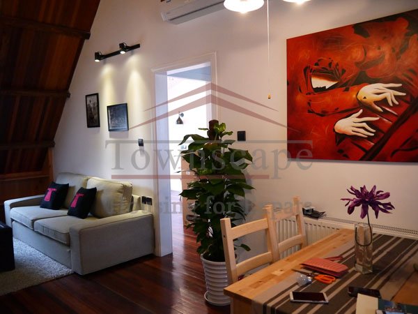 diningroom French Concession terrace stylish beautiful apartment 2 br 2 bathroom