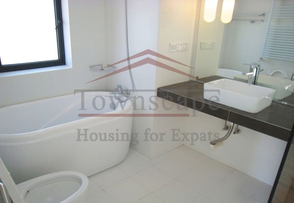 bathroom Double sided apartment with big windows and balcony Joffry Garden