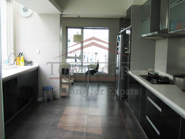 Kitchen Three level Villa with garden 200 sqm Hongmei road area 6 bedrooms