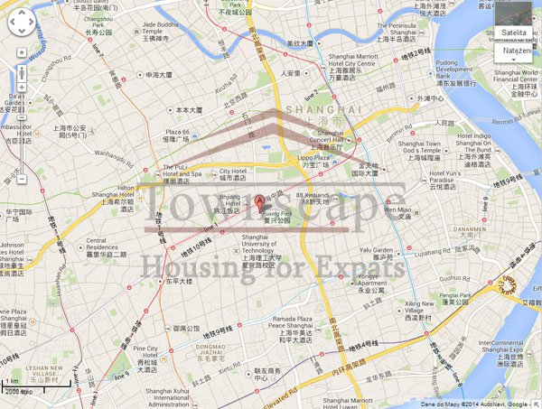 MAp Joffrey Garden stylish apartment French Concession with balcony