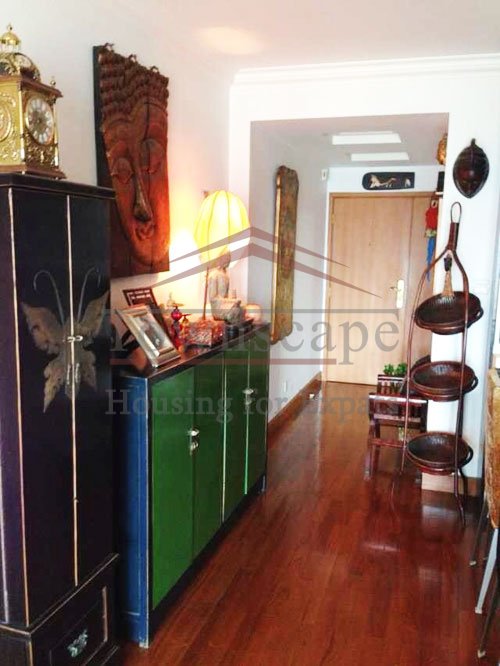 Corridor Joffrey Garden stylish apartment French Concession with balcony