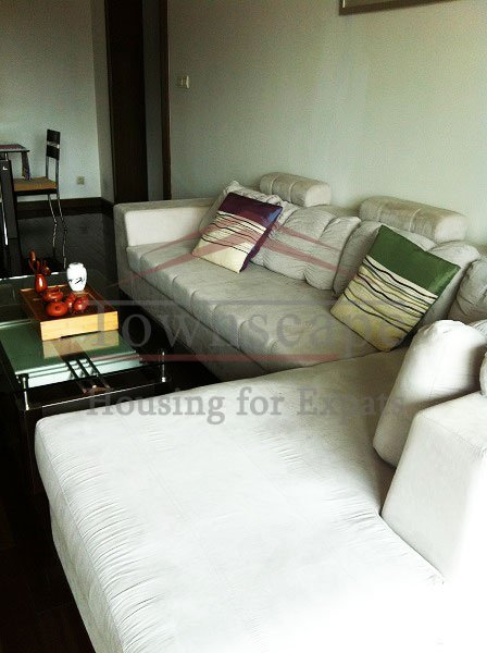 livingroom Oriental Manhattan Xuhui Apartment for Rent