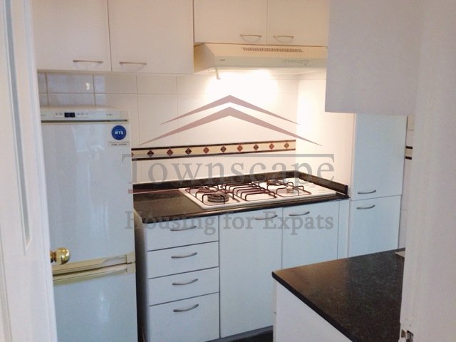 kitchen Xujiahui apartment for rent near Franch Concession with city view