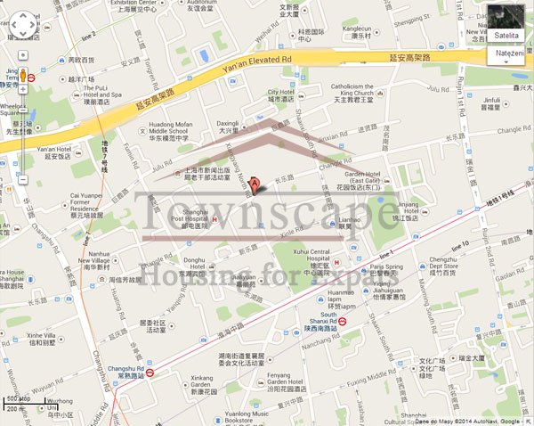  Changle road lane house for rent in french concession