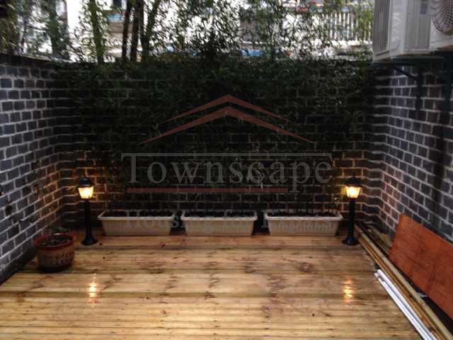 rent shanghai french concession Yue yang road lane house with terrace for rent
