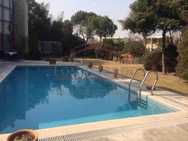 house near german school Modern villa-luxury Villa with swim pool in Qing pu