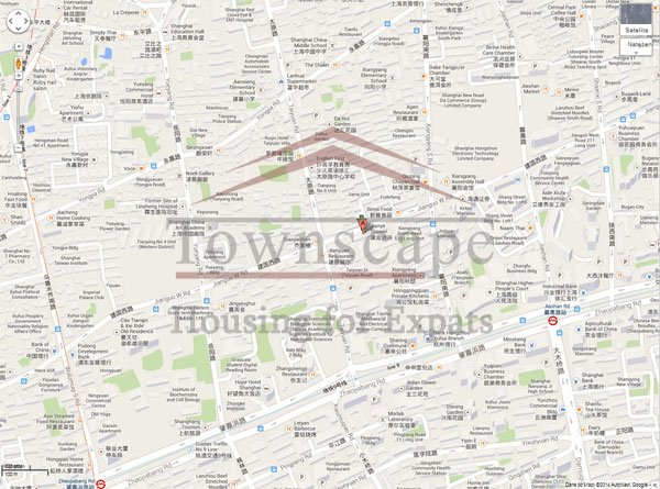 lane house with terrace for rent in french concession 2 Level Lane house with terrace for rent in french concession