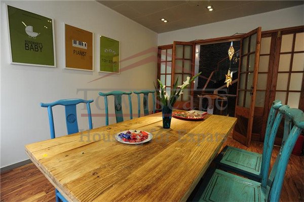  Renovated 750sqm old house for office with large terrace near Jing An Temple