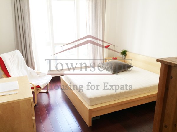 apartment for rent near People\ width= Big Central Park apartment for rent in Xintiandi near People