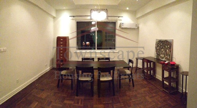 french concession with terrace Old apartment with terrace for rent on wulumuqi road in french concession