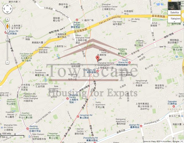 Old apartment with terrace for rent Old apartment with terrace for rent in french concession near Middle Huaihai road