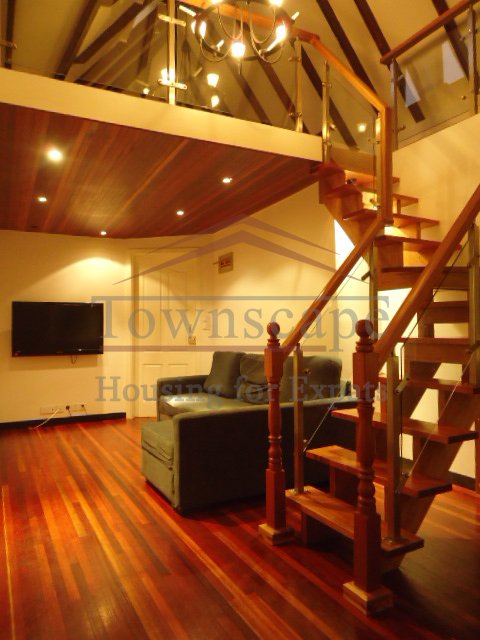 duplex for rent,french concession spacious 1BR apartment with floorheating FFC,near Xintiandi