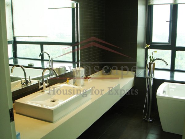 Xujiahui park rent Beautiful apartment for rent with Xujiahui park view