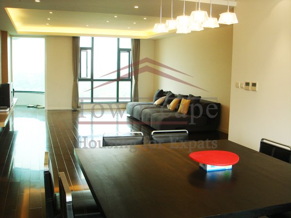 Xuhui shanghai rent Beautiful apartment for rent with Xujiahui park view