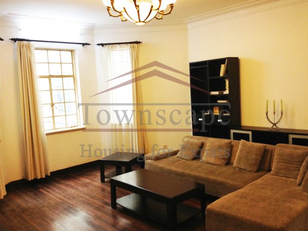 apartment for rent in xuhui Beautiful old apartment on Xinle road for rent in the heart of former french concession