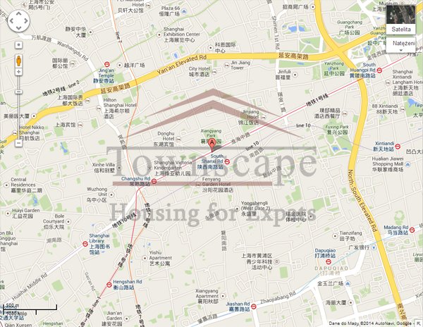 french concession rent 1 BR studio lane house with terrace in french concession